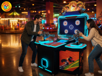 Fabricant de machines d'arcade de tir pour enfants, Monster Game, OEM, ODM, thème personnalisé, LED