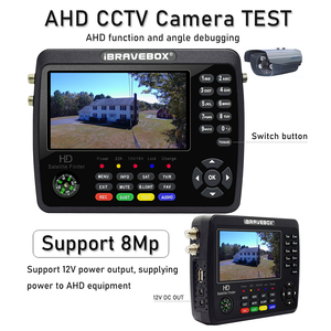 เครื่องค้นหาสัญญาณดาวเทียมดิจิตอล V10 Finder Pro Plus ขนาด 4.5 นิ้ว HD รองรับ DVB-S2X T2 C H.265 AHD CCTV รองรับ USB WiFi - Product Image 4