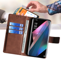 Casing Flip Dompet Kulit Pu Magnetis Pola Buaya untuk Oppo Find X3 Pro Reno 7 Slot Kartu Casing Kickstand untuk OPPO Realme C35