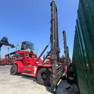 Chariot élévateur à conteneurs vides d'occasion Kalmar DCE80-E8, 7-8 niveaux, moteur Volvo, équipement logistique portuaire à vendre - Product Image 4