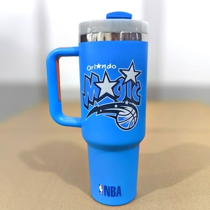 Tazza da Viaggio in Acciaio Inox Stany 40oz, Vendita all'Ingrosso, Tazza Termica in Metallo con Manico, Coperchio e Cannuccia, Tumbler Isolato per Auto - Product Image 5