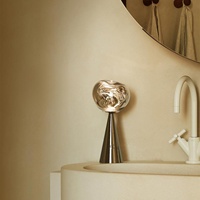 TomDixon pour Lava ABS Table Lampe LED USB pour éclairage d'ambiance domestique, lumière décorative de chevet de chambre à coucher, luxueuse et sophistiquée