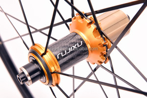Juego de ruedas de bicicleta de aluminio OEM al por mayor de <span class=keywords><strong>20</strong></span> pulgadas, 120 sonidos, ruedas plegables de 40 mm, freno de disco 406/451, buje de 5 garras y 3 velocidades - Product Image 4