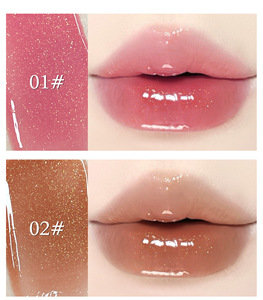 Gloss à lèvres Bobo personnalisable MLM, fini brillant, léger, nacré, waterproof, hydratant, illuminateur, haute pigmentation. - Product Image 6