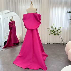 S1679L 2026 nuevo estilo Rosa dulce tubo superior flor elegante romántico señora temperamento vestido de gama alta - Product Image 3