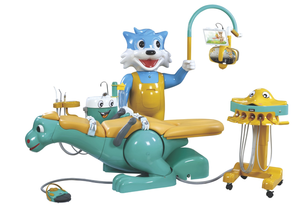 MT Children's <strong>Dental</strong> Chair <strong>Unit</strong> Clinic Children's <strong>Dental</strong> <strong>Unit</strong> Blue Cat <strong>Dental</strong> Chair - Product Image 6