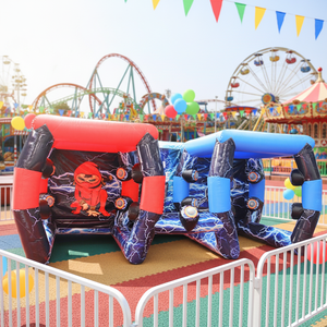 WINSUN Inflatable Ninja Wall IPS Battle Game PVC Material Fireproof Waterproof Lead free Easy Setup Custom Size CE - Product Image 1