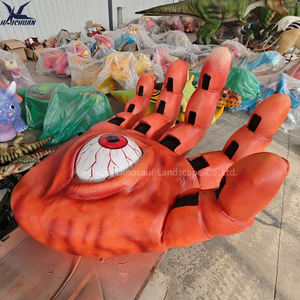 Mano Animatrónica Interactiva de Tamaño Real con Ojo Móvil - Decoración de Eventos de Terror y Casa Embrujada de Halloween - Product Image 5