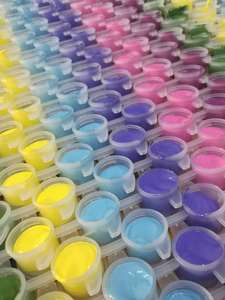 Pintura por Números GX36220 - 40*50cm, Chica con Cabello Rosa, Patrones <span class=keywords><strong>de</strong></span> Pintura Personalizables - Product Image 3