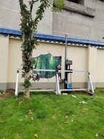 Mesin Cetak Dinding dan Lantai AI 4K Mewah HD16 Vertikal dengan Tinta UV untuk Seni Mural Permukaan Mengkilap dan Berlapis Perak