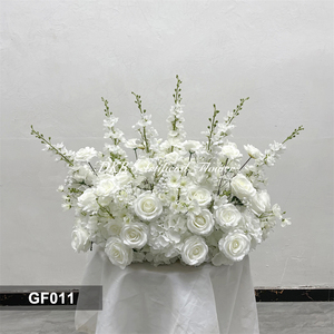 DKB - Arreglo de Flores y Plantas Decorativas Más Vendido, Flor Artificial de Seda para Decoración de Pasillos de Boda - Product Image 3