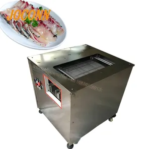 Yayın balığı Tilapia otomatik balık Filleting makinesi et tavuk dilimleme makinesi balık fileto süreci kesme makinesi