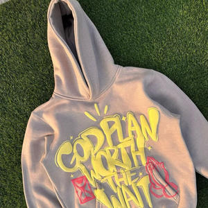 Conjunto de chándal con estampado 3D de dos piezas personalizado, conjunto de chándal de algodón para hombre, pantalones de chándal y chándales para hombre - Product Image 3