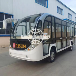 Bus électrique de tourisme fermé à 14 places avec portes et fenêtres, adapté aux parcs et aux stations balnéaires en Chine - Product Image 1