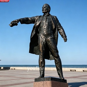 YOUFINE - Estatua de Lenin de Bronce Fundido a Tamaño Real, Escultura de Figura Política para Plaza Pública, <span class=keywords><strong>Monumento</strong></span> <span class=keywords><strong>Histórico</strong></span> - Product Image 3