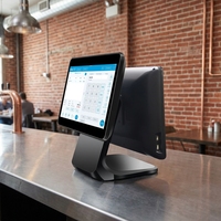 Mesin POS All-In-One 15.6 Inch Laris Manis 1366*768 4GB+64GB Mesin Kasir Kios Pembayaran