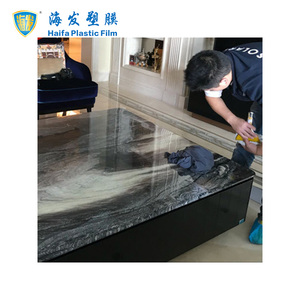 Pellicola Protettiva Trasparente in PET Anti-Graffio 2/4Mil ad Alta Lucentezza per Protezione Superficiale di Tavoli in Marmo e Mobili, Protezione a Lungo Termine - Product Image 2