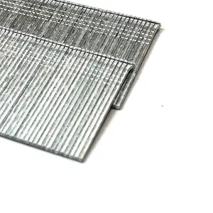 Aço Prego Fabrica Oem 18 Calibre F Série Pin Sofá Galvanizado Pneumático Brad Cabeça Nails Para Nail Gun