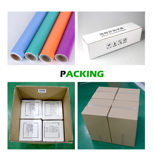 Rollos de vinilo para ropa, nuevo producto, brillante, con cambio de Color activado por temperatura, para manualidades DIY, transferencia de calor, corte de vinilo Pu - Product Image 6