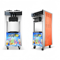 Machine à glaces automatique multi-saveurs de 30 l, robuste et à vente rapide