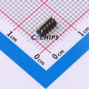 BX-PZ1.0-2-6PWZ Pin Header SMD,P=1mm Connector ( Pin Structure: 2x6P )( Pitch: 1mm )( Row Spacing: 1mm ) - Product Image 1