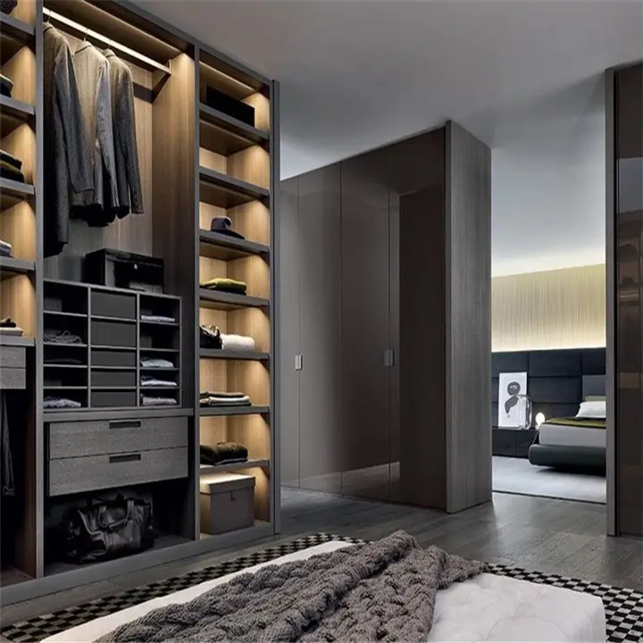 Personal Furniture Customization Modern Walk in Closet Wardrobe