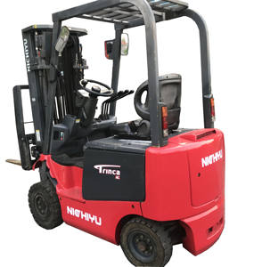 Carretilla elevadora eléctrica multifuncional NICHIYU 1.5Ton 2T New Energy, entrega rápida, horquilla elevadora hidráulica usada de la marca Heli incluida - Product Image 1