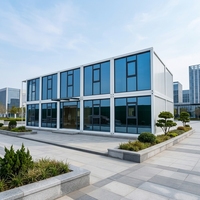 Maison conteneur SKYLINE en kit à vendre – Prix bas, maison préfabriquée prête à l'emploi, mini-maison de luxe, appartement modulaire en verre, boutique