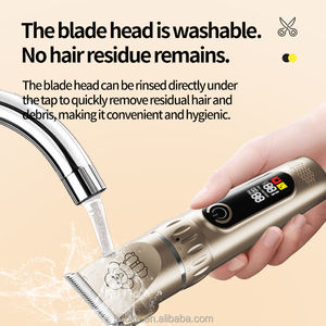 Máquina <span class=keywords><strong>Cortadora</strong></span> <span class=keywords><strong>de</strong></span> <span class=keywords><strong>Pelo</strong></span> <span class=keywords><strong>para</strong></span> Mascotas Inalámbrica Recargable con Motor Silencioso y Potente, Pantalla LCD, RPM Ajustable <span class=keywords><strong>de</strong></span> 7000 - Product Image 6