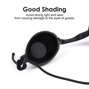 نظارات ليزر عالية الجودة من المعدن الفضي والسيليكون/نظارات أمان ipl نظارات حماية من الضوء بالليزر - Product Image 2