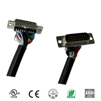 Kit de câblage électronique automobile personnalisé avec connecteur D-SUB, assemblage de câbles en cuivre professionnel, homologué 24V pour voitures et camions