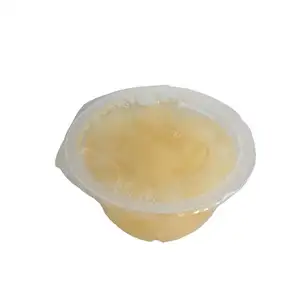 Bulk 4oz Diced Pears in 100% Juice Fruit Jelly Pudding Cup
