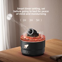 Nouveau diffuseur d'aromathérapie créatif de style canon - Alimenté par USB - Capacité de 0,5 à 1 L - Lumière d'ambiance réaliste à sept couleurs - Puissant
