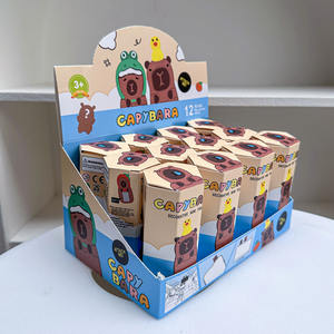 Cajas Sorpresa con Figuras de Capibara de Dibujos Animados, Decoración para Televisión y Teléfono, Adornos de PVC, Figuras de Acción, Venta al por Mayor - Product Image 3