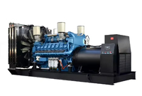 Nuevo Generador Diésel de Alta Potencia Marca Chimepower, 1000kw, Tipo Abierto, Arranque Remoto, Refrigerado por Agua, 50/60Hz, 95% de Eficiencia