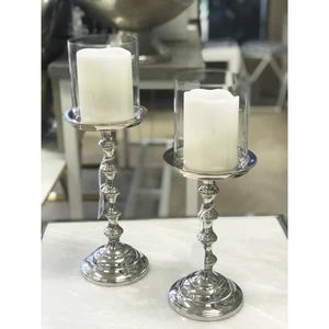 Portavelas con votivo de vidrio para centros de mesa de boda Diseño elegante Portavelas de vidrio Best Seller - Product Image 3