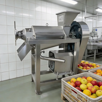 Hochkorrosionsbeständiger Spiralentsafter 80KG Kapazität 220V 2200W Hohe Produktivität Einfaches Reinigungssystem Obstverarbeitungsanlage