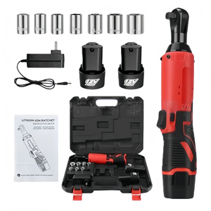 ประแจ3/8ไฟฟ้าไร้สาย12V ประแจหมุนแบบชาร์จไฟได้ประแจวัดแรงบิดแบตเตอรี่ลิเธียม - Product Image 6