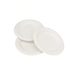 Desechables biodegradables 100 bagazo pequeña bola de masa <span class=keywords><strong>salsa</strong></span> plato placas - Product Image 1