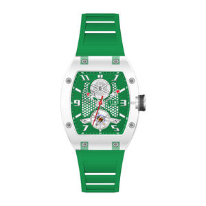 맞춤형 럭셔리 스포츠 손목시계 투명 PC 케이스 실리콘 방수 캐주얼 디자인 패셔너블 기계식 시계 파워 리저브 - Product Image 1