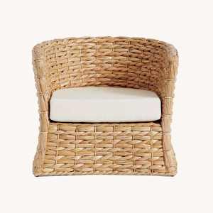 Fauteuil simple en rotin tressé naturel style OEM/ODM personnalisé pour la décoration intérieure, fabricant vietnamien, vente chaude 2026 - Product Image 2