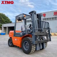Montacargas Diésel XTMG Resistente de 5 Toneladas (5000 kg) con Gran Distancia al Suelo para Uso en Obras de Construcción en Exteriores