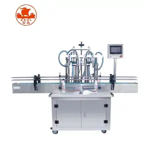 Factory Automatic Water Liquid Bottle Filling Capping And Labeling Machine With Heater Mixer For Wholesales