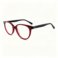 Lunettes optiques anti-lumière bleue œil de chat violet dégradé, en acétate, avec rivets, tendance TikTok, unisexe, mode, élégantes