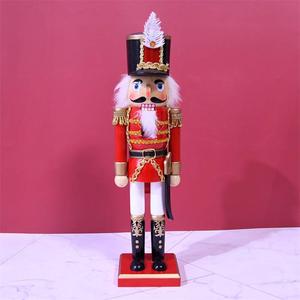 Soldat de Noël en bois <span class=keywords><strong>classique</strong></span>, <span class=keywords><strong>casse</strong></span>-<span class=keywords><strong>noisette</strong></span> en bois, <span class=keywords><strong>casse</strong></span>-<span class=keywords><strong>noisette</strong></span> en bois - Product Image 2
