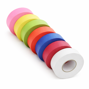 Ruban <span class=keywords><strong>de</strong></span> signalisation <span class=keywords><strong>de</strong></span> couleur assortie 25 mm x 100 m en PVC pour festivals, fêtes et séparation <span class=keywords><strong>de</strong></span> zones - Product Image 5