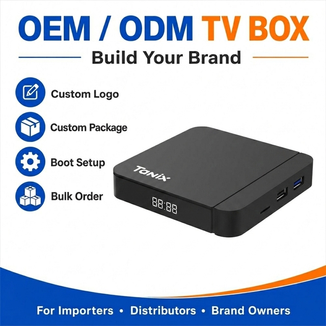 Custom Logo Android 11 TV Box S905W2 4GB 64GB 4K Ultra HD WiFi 6 BT Streaming Media Player Bulk Order for Operator