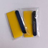 Outils de pose de papier peint DIY, outils pour film de fenêtre de voiture, grattoirs en plastique, grattoir manuel avec ensemble de couteaux utilitaires