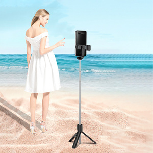 2025 Nhôm Ảnh Tự Sướng Thanh Giá Rẻ Điều Khiển Từ Xa 6 Trong 1 Có Thể Điều Chỉnh Ảnh Tự Sướng Thanh Với Ánh Sáng Và Tripod - Product Image 6