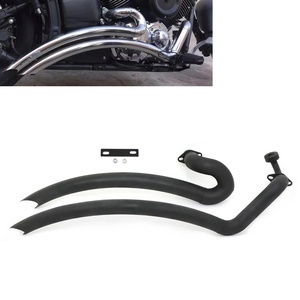 ชุดท่อไอเสียพร้อมปลายเก็บเสียงสำหรับ <span class=keywords><strong>Yamaha</strong></span> V Star <span class=keywords><strong>1100</strong></span> <span class=keywords><strong>Dragstar</strong></span> XVS1100 - Product Image 1